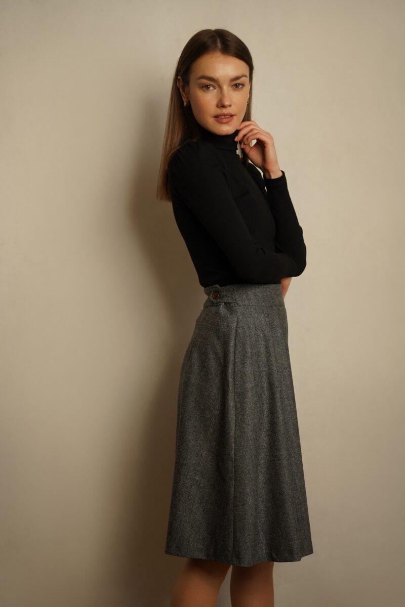 Elegancka retro koszula damska Lea perłowa