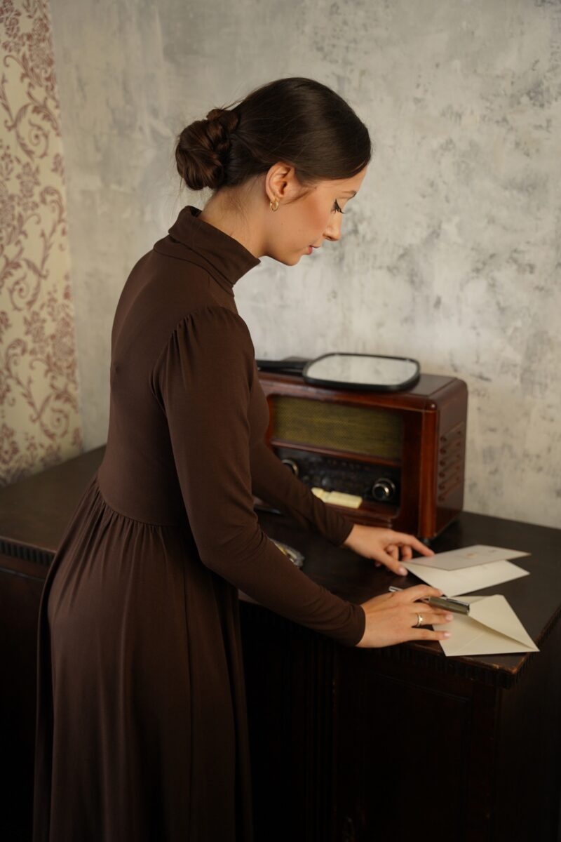 Elegancka retro koszula damska Lea perłowa