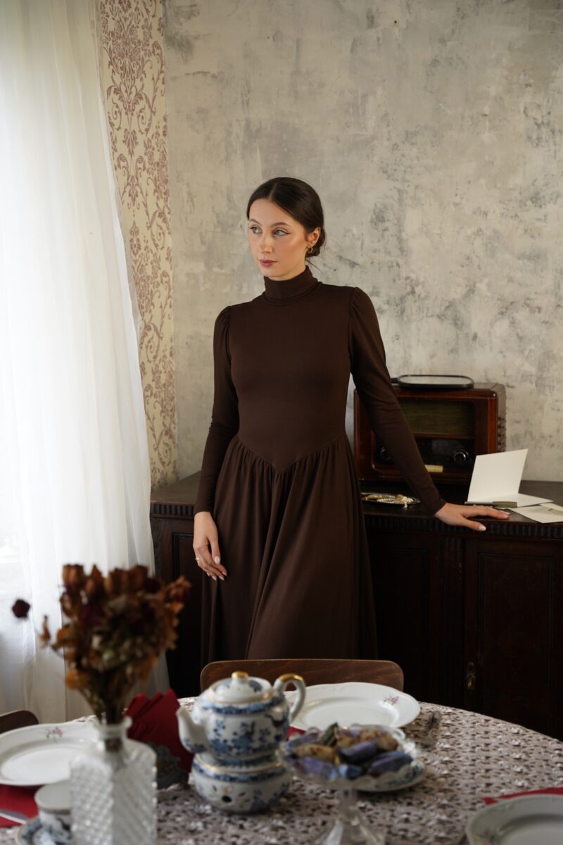 Elegancka retro koszula damska Lea perłowa